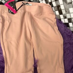 Love Nation Peach Straight Leg Pants
